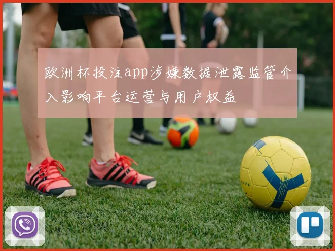欧洲杯投注app涉嫌数据泄露监管介入影响平台运营与用户权益