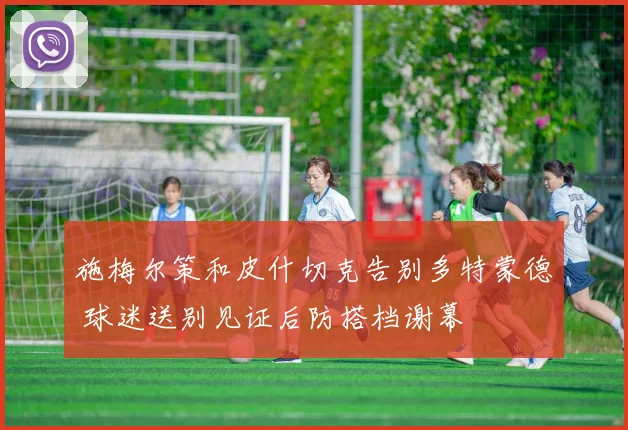 施梅尔策和皮什切克告别多特蒙德 球迷送别见证后防搭档谢幕