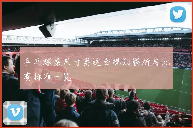 乒乓球桌尺寸奥运会规则解析与比赛标准一览